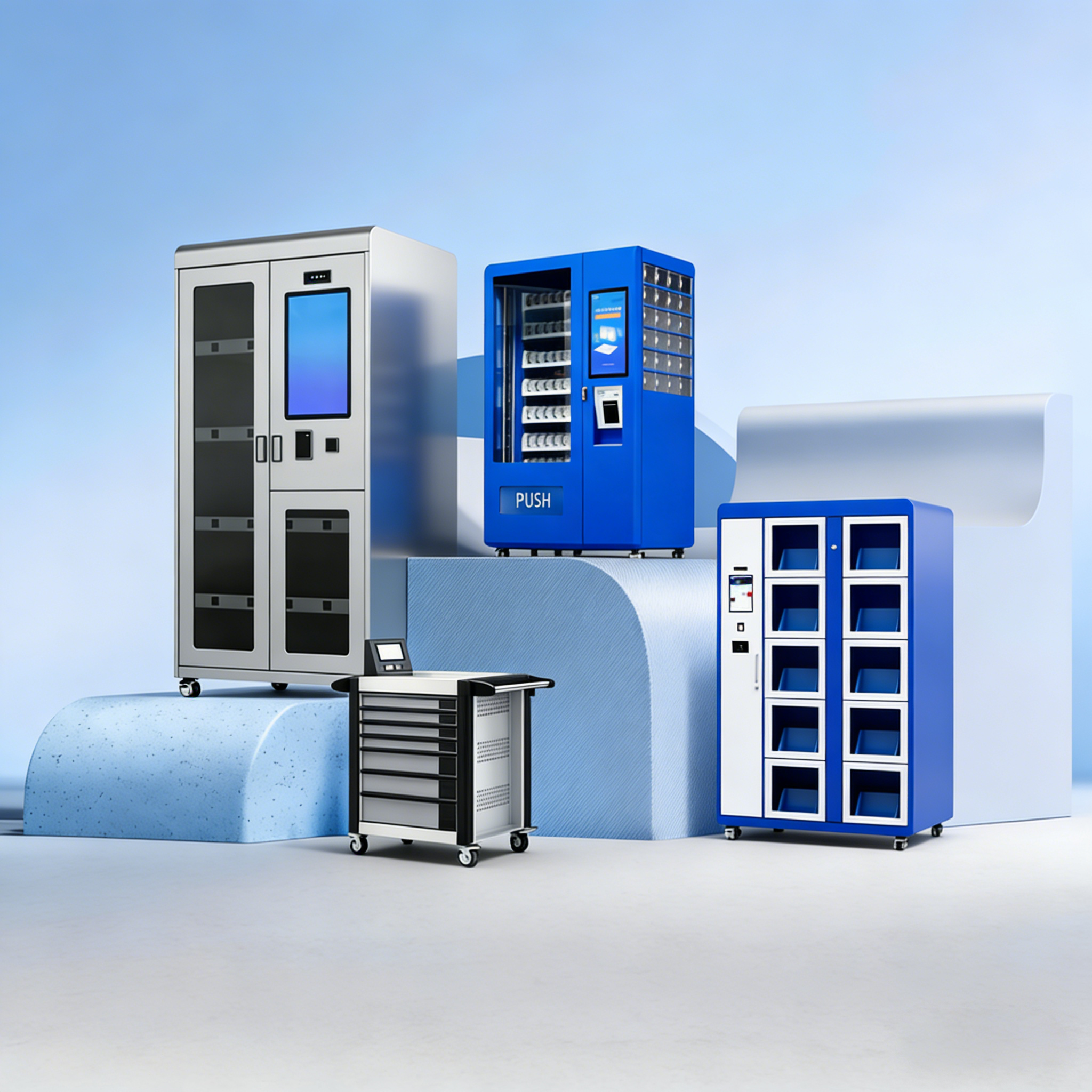 Commercial Smart Locker System